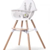 Baby Furniture Childhome Evolu Anthra-White High Chair