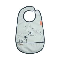 Done By Deer Feeding Bib Velcro Sea Friends