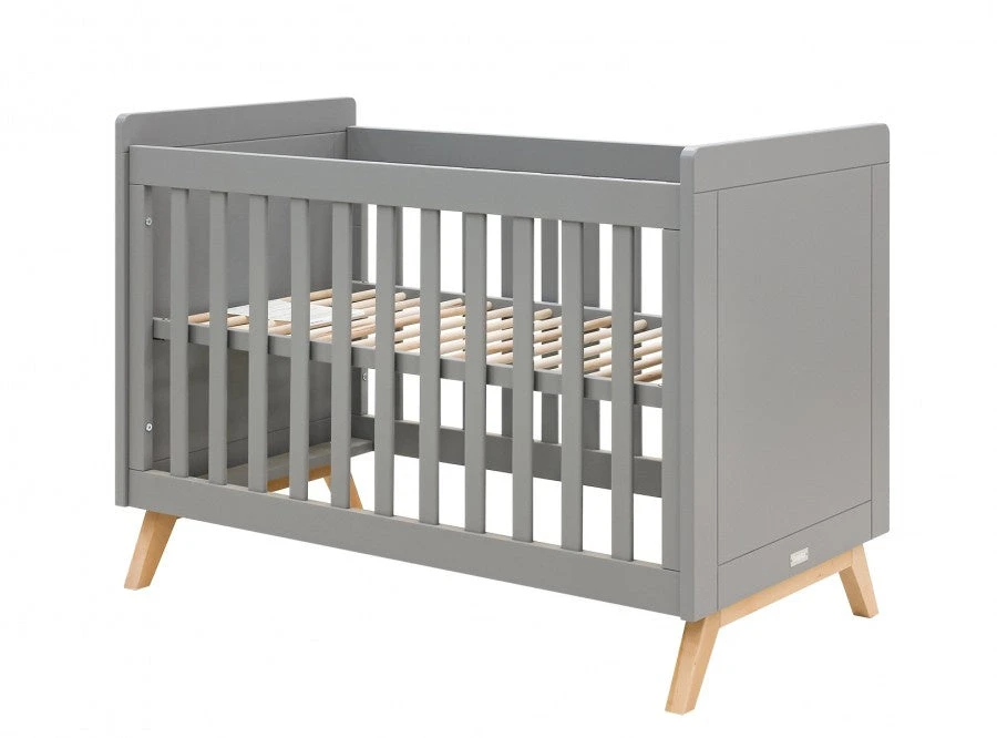 Bopita Fenna Cot 60 X 120 Grey/ Natural Baby Furniture 3 Bopita Fenna Cot 60 X 120 Grey/ Natural Baby Furniture