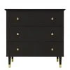Bopita Cloë Matt Black Dresser 3 Drawers Baby Furniture 2 Bopita Cloë Matt Black Dresser 3 Drawers Baby Furniture
