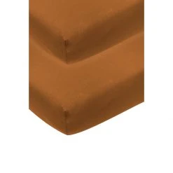 Meyco Jersey Fitted Sheet 2pack- 120x60 Linen