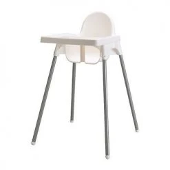 Ikea Antilop High Chair White With Tray Highchairs