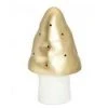 Heico Light Toadstool Small Gold Décor