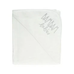 BamBam Hooded Towel White