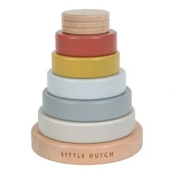 Little Dutch Toys LD Stacking Tower- Pure & Nature