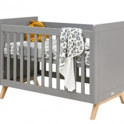 Bopita Fenna Cot 60 X 120 Grey/ Natural Baby Furniture 9 Bopita Fenna Cot 60 X 120 Grey/ Natural Baby Furniture