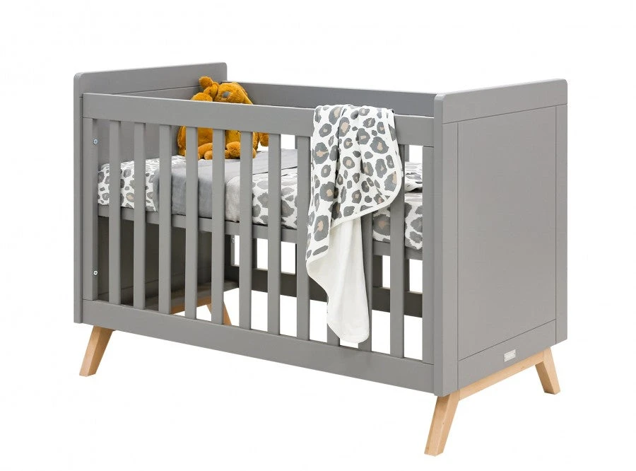 Bopita Fenna Cot 60 X 120 Grey/ Natural Baby Furniture 5 Bopita Fenna Cot 60 X 120 Grey/ Natural Baby Furniture