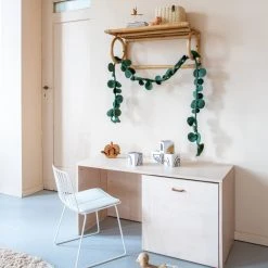 Kids Depot Kes Felt Garland Eucalyptus 180 Cm Décor