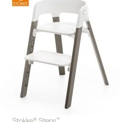 Stokke Steps Chair White Seat Highchairs