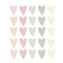 LM Baby Art Wall Stickers Hearts Décor