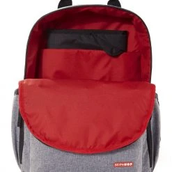 Skip Hop Bath & Changing Backpack Signature Heather Grey Melange