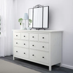 Ikea Hemnes Chest 8 Drawers White Baby Furniture