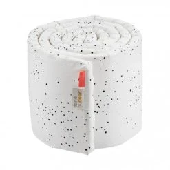 Done By Deer Linen Cot Bumper Dreamy Dots