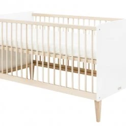 Bopita Indy Cotbed 140x70cm White/ Natural