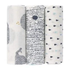 Lässig Heavenly Soft Swaddle Large 3 Pack