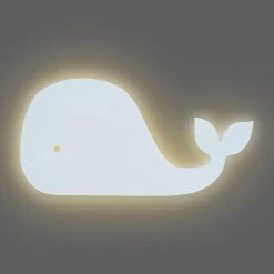 Jollein Wall Deco Wood Light Whale