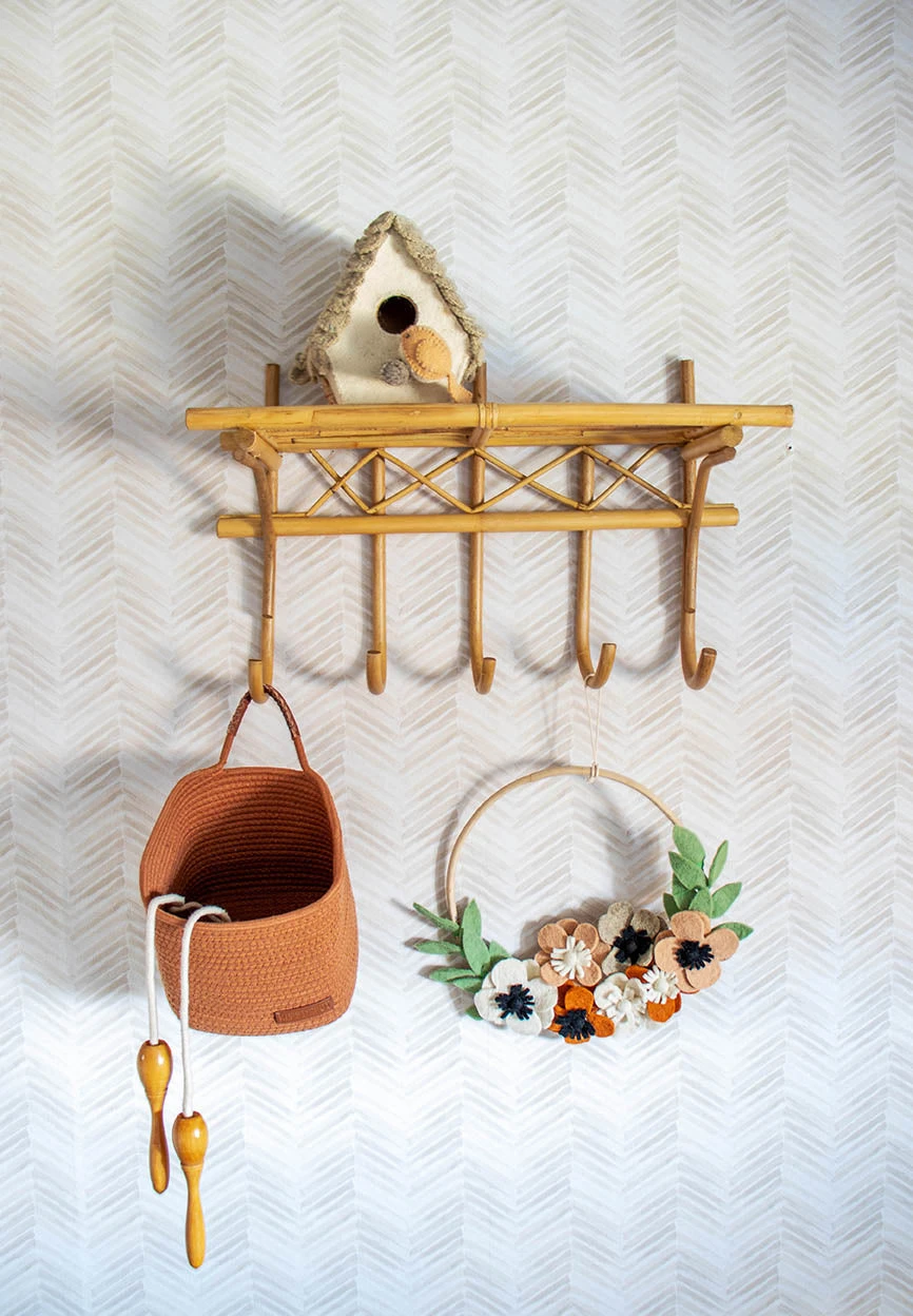 Kids Depot Alec Rattan Shelf 6 Kids Depot Alec Rattan Shelf