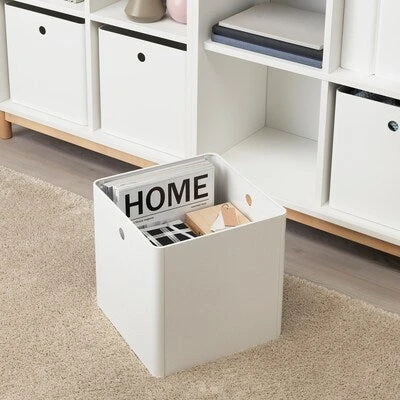 Ikea Baby Furniture Kuggis, Storage Box, White30x30x30 Cm 4 Ikea Baby Furniture Kuggis, Storage Box, White30x30x30 Cm
