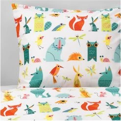 Ikea Duvet Set Lattjo Animals Linen