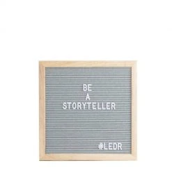 Cotton Ball Lights Letter Board 30 X 30 Décor