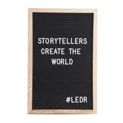 Cotton Ball Lights Décor Letter Board 30 X45