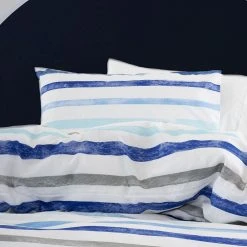 Squiggles Duvet Cover Set Painter Linen