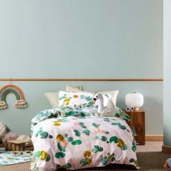 Linenhouse Linen Duvet Cover Set Swanning Around