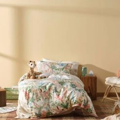 Linenhouse Linen Duvet Set Gentle Giants