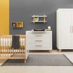 Bopita Baby Furniture Lisa Barrier White/Naturel