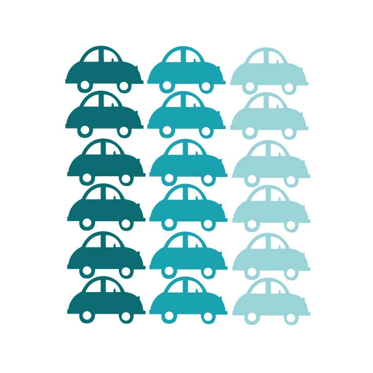 LM Baby Art Décor Wall Stickers Cars 3 LM Baby Art Décor Wall Stickers Cars