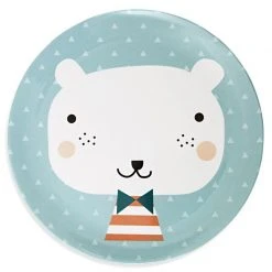 Petit Monkey Melamine Plate Drops 8 Petit Monkey Melamine Plate Drops