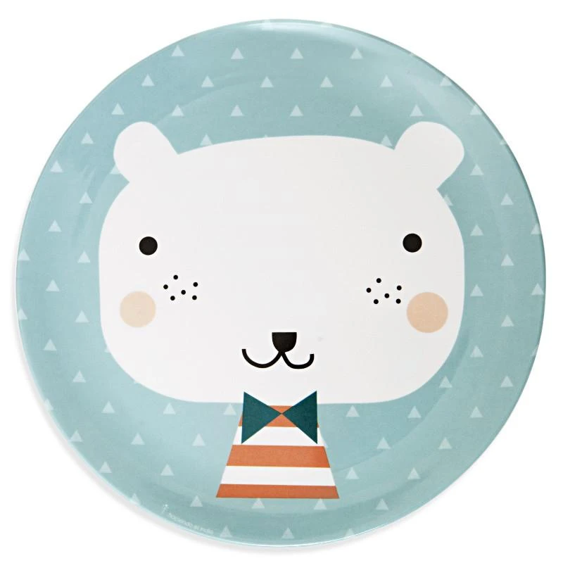 Petit Monkey Melamine Plate Drops 5 Petit Monkey Melamine Plate Drops