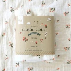 A Little Lovely Company Linen Muslin Cloth 2pk