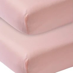 Meyco Jersey Fitted Sheet 2pack- 120x60 Linen