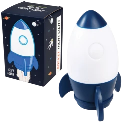 Rex London Décor Space Age Rocket Night Light