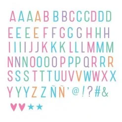 A Little Lovely Company Light Box Letter Pack & Symbols Décor