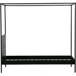 De Eekhoorn Baron Bed Metal Black 90 X 200cm