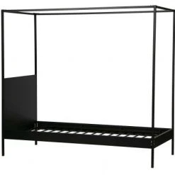 De Eekhoorn Baron Bed Metal Black 90 X 200cm