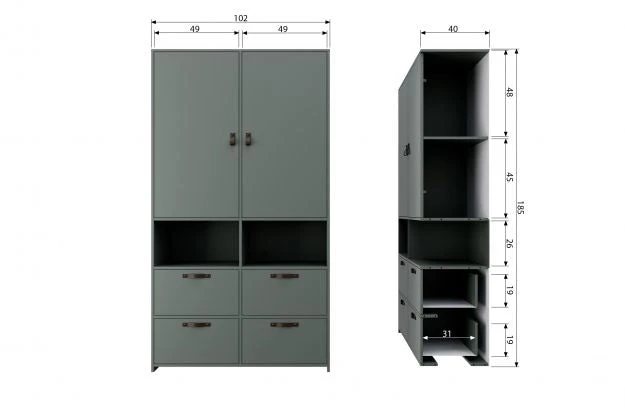 De Eekhoorn Stage Cabinet Pine Soap Baby Furniture 6 De Eekhoorn Stage Cabinet Pine Soap Baby Furniture