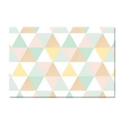 Lots 4 Tots Play Mat- Pastel Triangle