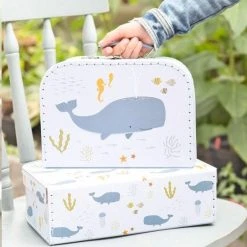 A Little Lovely Company Kiddies Bags Suitcase Set