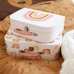 A Little Lovely Company Kiddies Bags Suitcase Set