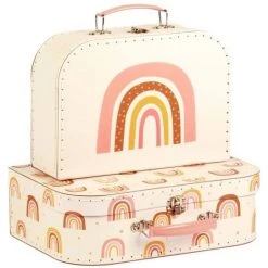 A Little Lovely Company Kiddies Bags Suitcase Set
