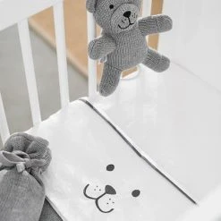 Jollein Flat Sheet Bear 75x100