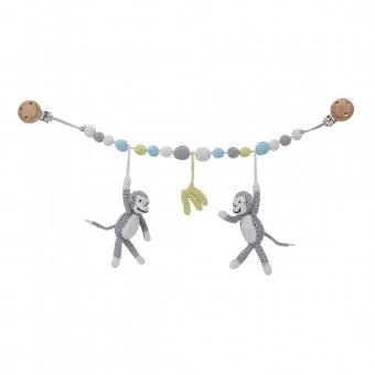 Sindibaba Toy Stroller Chain Crochet Décor 3 Sindibaba Toy Stroller Chain Crochet Décor