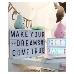 A Little Lovely Company Light Box Letter Pack & Symbols Décor