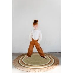 Tapis Petit Rug Jute Tess 110x 110cm