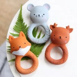 A Little Lovely Company Teething Ring Pacifiers & Teethers