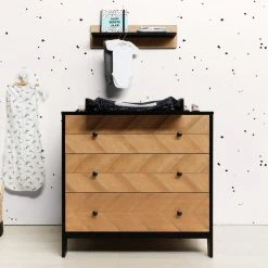 Bopita Vintage Honey 3 Drawer Dresser Baby Furniture