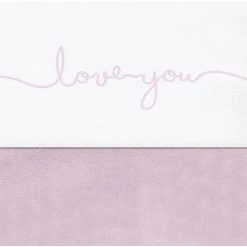 Jollein Flat Sheet 'Love You